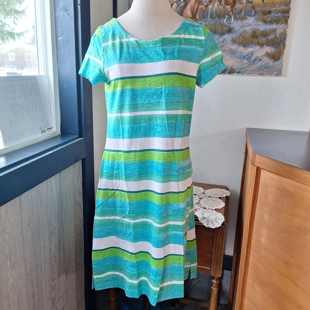 Hatley Shirt Dress, 100% Cotton, Medium Tall CA#20859🌞